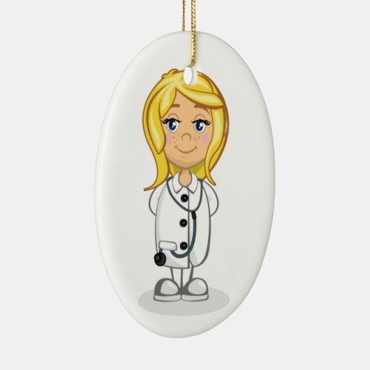 Medisch - Dokter - SRF Keramisch Ornament (Rechts)