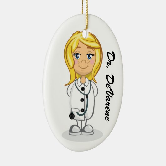 Medisch - Dokter - SRF Keramisch Ornament (Rechts)