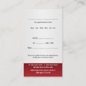 Medisch Dokter Visitekaartje w/Afspraak Afsprakenkaartje (Achterkant)