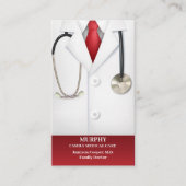 Medisch Dokter Visitekaartje w/Afspraak Afsprakenkaartje (Voorkant)