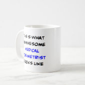medisch dosimetrist, geweldig koffiemok (Voorkant links)