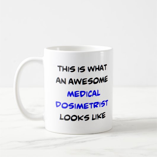 medisch dosimetrist, geweldig koffiemok (Links)