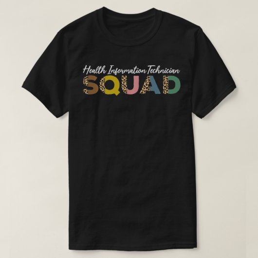 Medisch dossier van het Squad van de gezondheidsin T-shirt (Design voorkant)