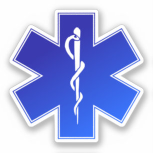 Medisch EMS-symbool Sticker