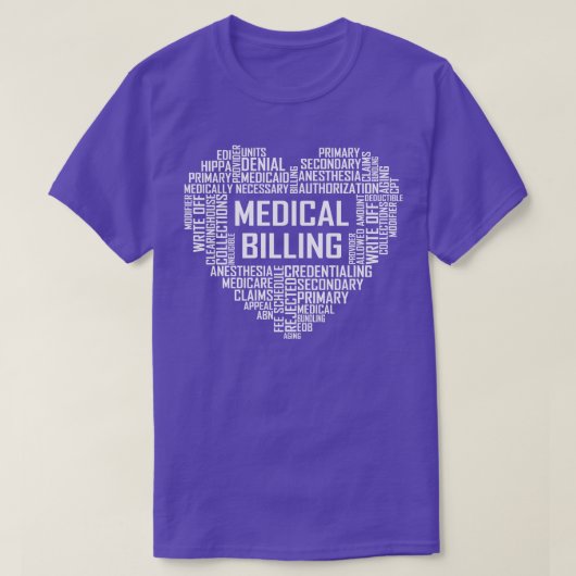 Medisch factuuradart t-shirt (Design voorkant)