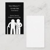 Medisch Fysieke Therapie Thema Visitekaartje (Voorkant / Achterkant)