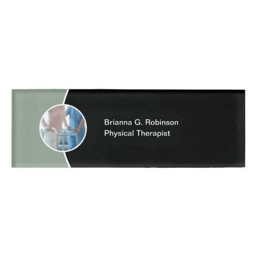 Medisch fysiotherapeut naambadge (Voorkant)