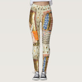 Medisch geïllustreerd manuscript leggings (Voorkant)