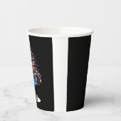 Medisch gereedschap kerstboom Funny Kerstmis Papieren Bekers (Links)