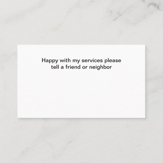 Medisch Geregistreerde Verpleegkundige Contact Vis Visitekaartje (Achterkant)