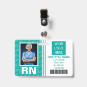 Medisch Geregistreerde Verpleegkundige Foto-ID Badge (Front with Clip)