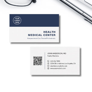Medisch-gezondheidszorgkliniek Dokter Professional Visitekaartje