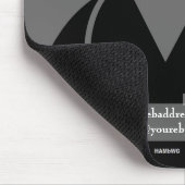 Medisch grijs promotiemuispad - HAMbyWG Muismat (Hoek)