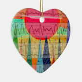 Medisch hartritme-bosdromen keramisch ornament (Rechts)