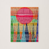 Medisch hartritme-bosdromen legpuzzel (Verticaal)