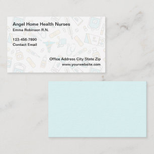 Medisch Huis Gezondheid Verpleegkunde Visitekaartje