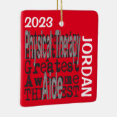 Medisch hulpmiddel bij fysiotherapie keramisch ornament (Rechts)