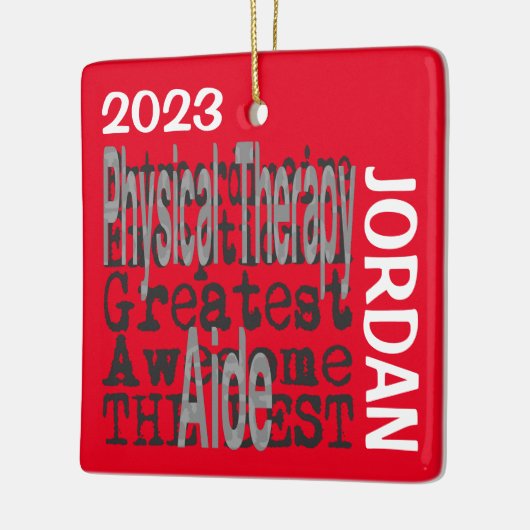 Medisch hulpmiddel bij fysiotherapie keramisch ornament (Links)