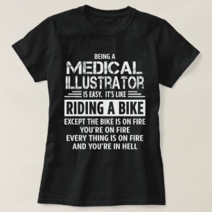 Medisch illustrator t-shirt