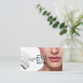 Medisch injector plastisch chirurg visitekaartje (Staand voorkant)