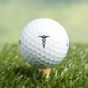 Medisch Insignia Caduceus Golfballen