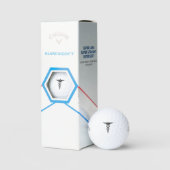 Medisch Insignia Caduceus Golfballen (Verpakking)
