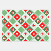 Medisch kerstcadeau inpakpapier vel (Voorkant 2)