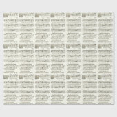 Medisch kerstkarolomppapier cadeaupapier (Vlak)