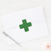 Medisch Kruis Medisch Levensreddende Garde Symbool Ronde Sticker (Envelop)