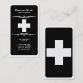 medisch kruis visitekaartje (Voorkant / Achterkant)