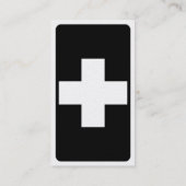 medisch kruis visitekaartje (Achterkant)