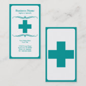 medisch kruis visitekaartje (Voorkant / Achterkant)