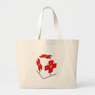 MEDISCH KUBKROS GROTE TOTE BAG