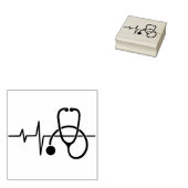 medisch kunststempel rubberstempel (Gestempeld)