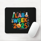 Medisch Lab Wetenschapper Retro Lab Week 2025 Phle Muismat (Met muis)