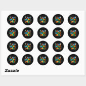 Medisch Lab Wetenschapper Retro Lab Week 2025 Phle Ronde Sticker (Vel)