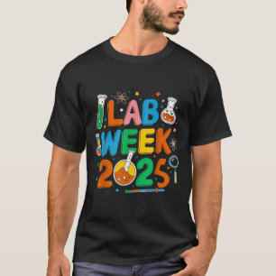 Medisch Lab Wetenschapper Retro Lab Week 2025 Phle T-shirt