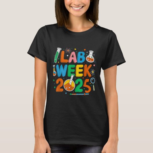 Medisch Lab Wetenschapper Retro Lab Week 2025 Phle T-shirt (Voorkant)