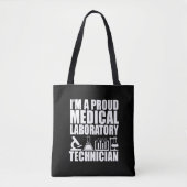 Medisch laboratorium tech laboratoriumtechnicus tote bag (Voorkant)