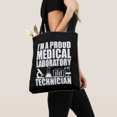Medisch laboratorium tech laboratoriumtechnicus tote bag (Dichtbij)