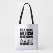 Medisch laboratorium tech laboratoriumtechnicus tote bag (Voorkant)