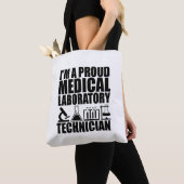 Medisch laboratorium tech laboratoriumtechnicus tote bag (Dichtbij)