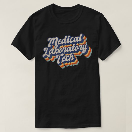 Medisch Laboratorium Tech Med Lab Life Technoloog T-shirt (Design voorkant)