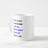 medisch laboratoriumwetenschapper, geweldige koffiemok (Voorkant links)