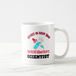 Medisch laboratoriumwetenschapper koffiemok