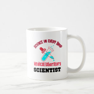 Medisch laboratoriumwetenschapper koffiemok