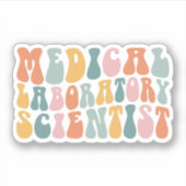 Medisch Laboratoriumwetenschapper Medisch Laborato Sticker (Voorkant)