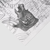  medisch lichaam Gothic B&W-weefselpapier Tissuepapier (Detail)