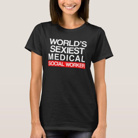 Medisch maatschappelijk werker MSW T-shirt (Voorkant)