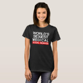 Medisch maatschappelijk werker MSW T-shirt (Voorkant volledig)